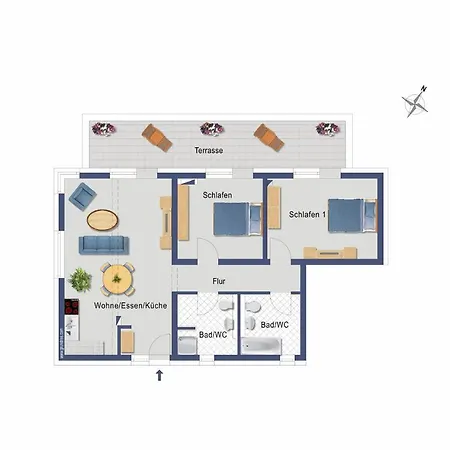 Διαμέρισμα Haus Seven Seas - Indik *